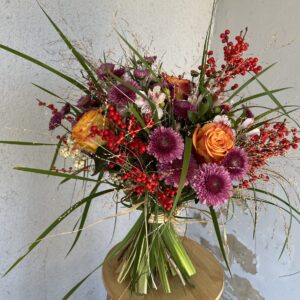 Gėlių puokštė "Rudenėjant"